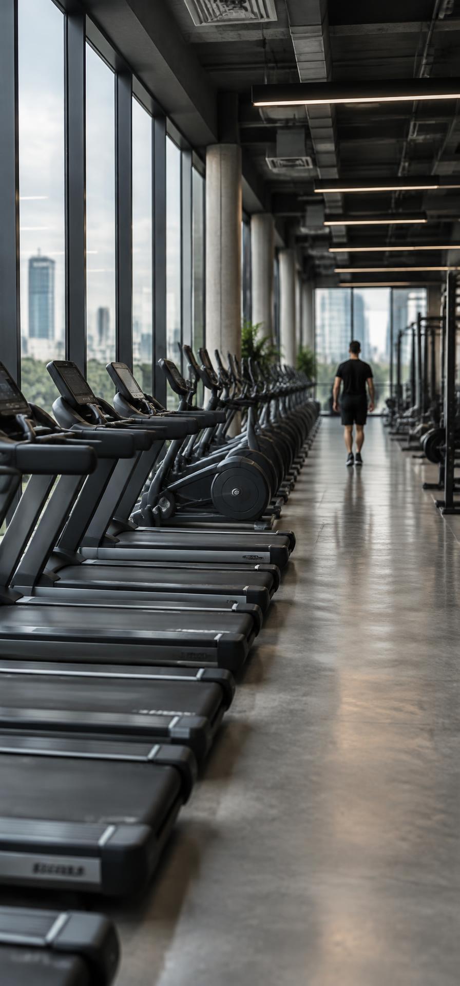Gym floor · Club 214 club walk
